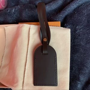 Louis Vuitton luggage tag